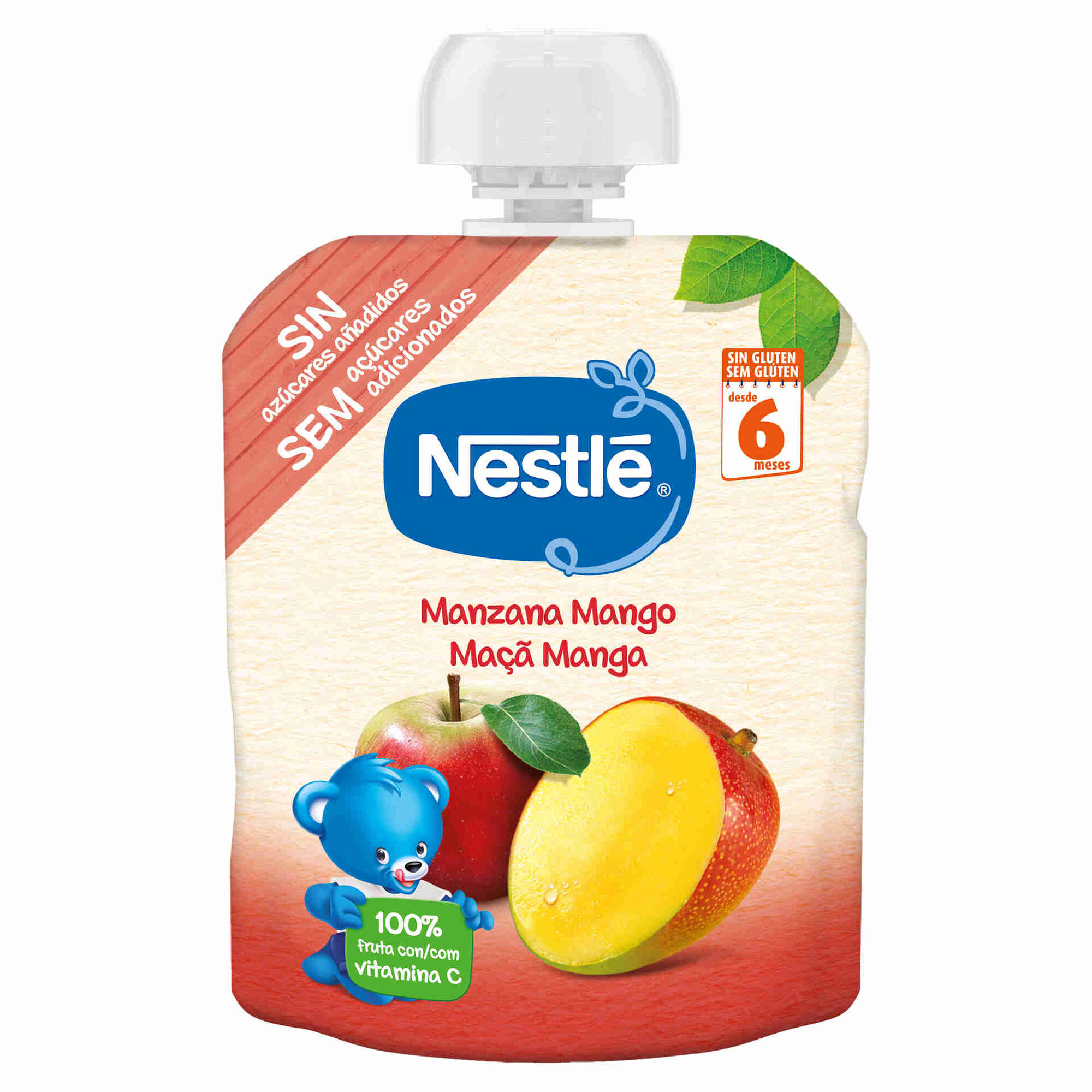 Nestle Maca, Manga 90g, 6 meses, farmaciaarade