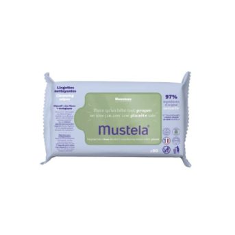 Mustela Toalhetes de Limpeza Calmantes com Perfume 60 unidades-Farmacia-Arade