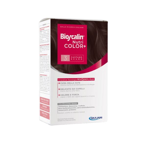 Bioscalin Nutricolor+ 3 Castanho Escuro-Farmacia-Arade