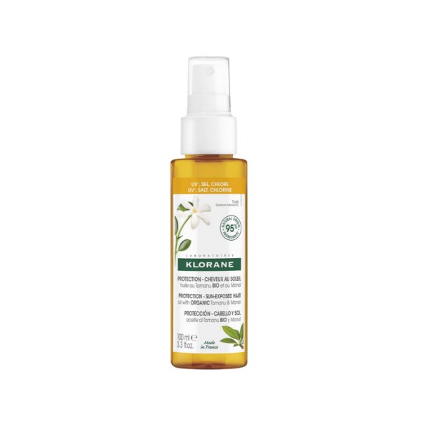 Klorane Óleo Solar Capilar MonoiTaman100ml-Farmacia-Arade