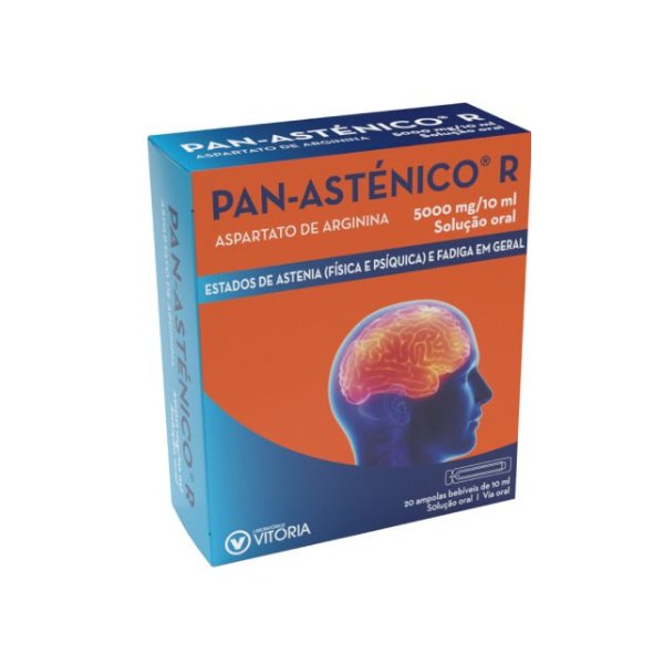 Pan-asténico R, 5000 mg10 mL x 20 amp beb 5000 mg10 ml x 20 amp beb-Farmacia-Arade