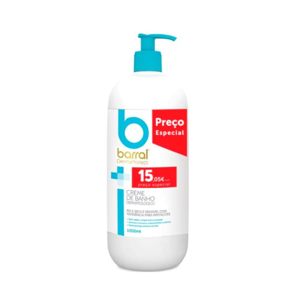 Barral Dermaprot Cr Banh 1000Ml P Esp 15,05€-Farmacia-Arade