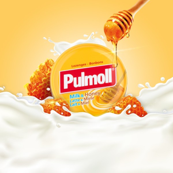 Pulmoll Leite Mel Pastilhas 75G