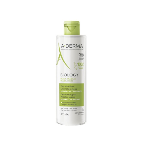 A-Derma Biology AC Água Micelar Purificante 400ml-Farmacia-Arade A-Derma Biology AC Água Micelar Purificante 400ml-Farmacia-Arade