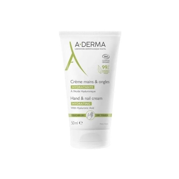 A-Derma Cr Maos Unhas 50ml-Farmacia-Arade