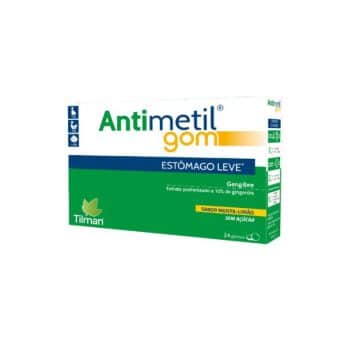 Antimetil Gomas sem acucar Menta Limão 12 gomas-Farmacia-Arade