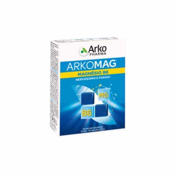 Arkomag Magnésio B6 30 capsulas-Farmacia-Arade