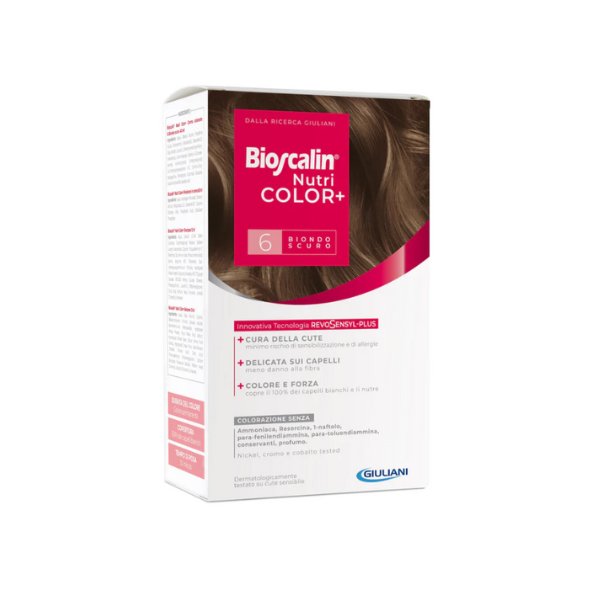 Bioscalin Nutricolor+ 6 Louro Escuro-Farmacia-Arade