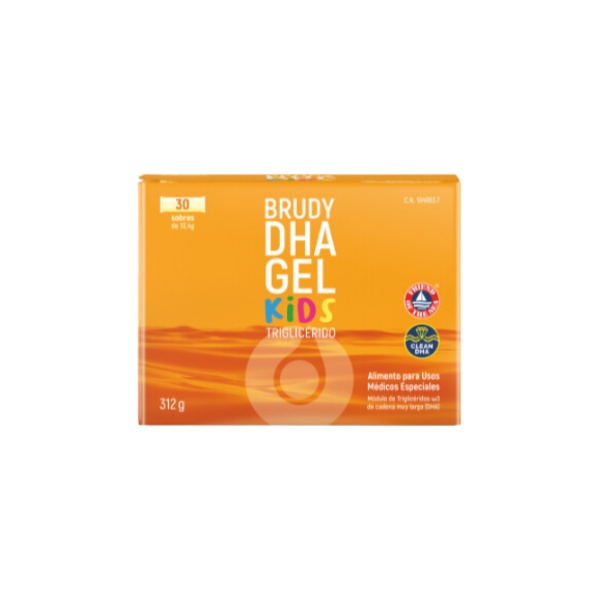 Brudy DHA Gel Kids Saquetas 10,4G X30-Farmacia-Arade