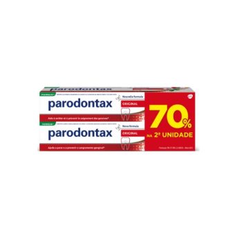 Parodontax Original Pasta de Dentes 70% 2ªun 75Mlx2-Farmacia-Arade