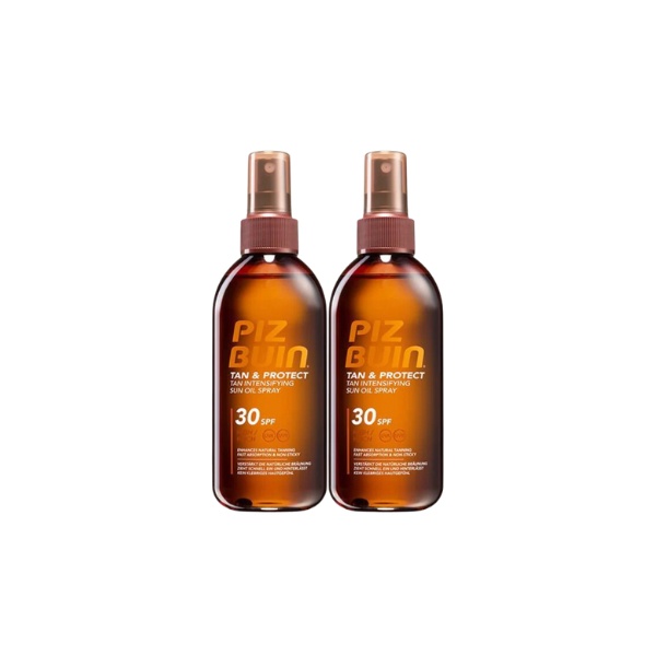 Piz Buin Tan Protetor Óleo Spray SPF30 150x2-Farmacia-Arade