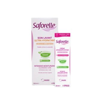 Saforelle Ultra Hidratante 250 ml+Creme Calmante Preço Especial 19.90€-Farmacia-Arade