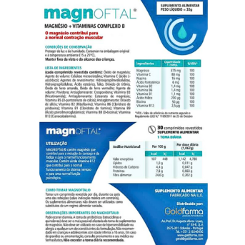 Magnoftal 30 Comprimidos revestidos-Farmacia-Arade