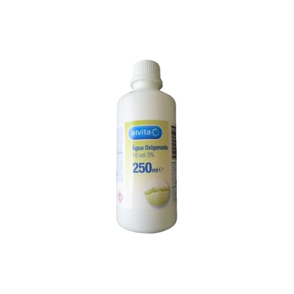 Alvita Agua Oxig 10v 250ml-Farmacia-Arade Alvita Agua Oxig 10v 250ml-Farmacia-Arade