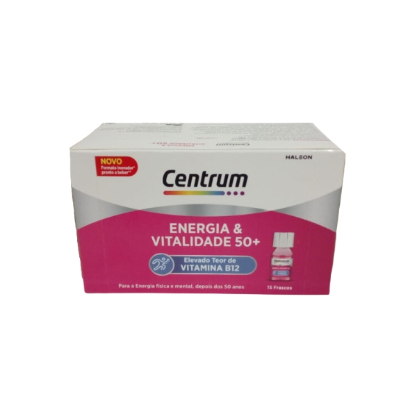 Centrum Energia Vitalidade 50+ 7ml X15-Farmacia-Arade