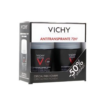 Vichy Homme Deo RollOn Duo-50%2ªun-Farmacia-Arade