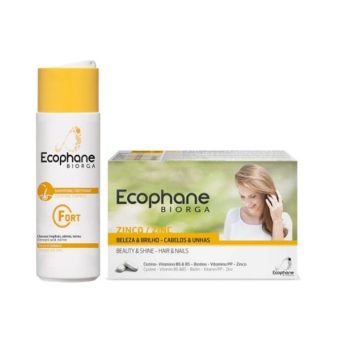 Ecophane 60 Comprimidos + Champô Fortificante 200ml-Farmacia-Arade