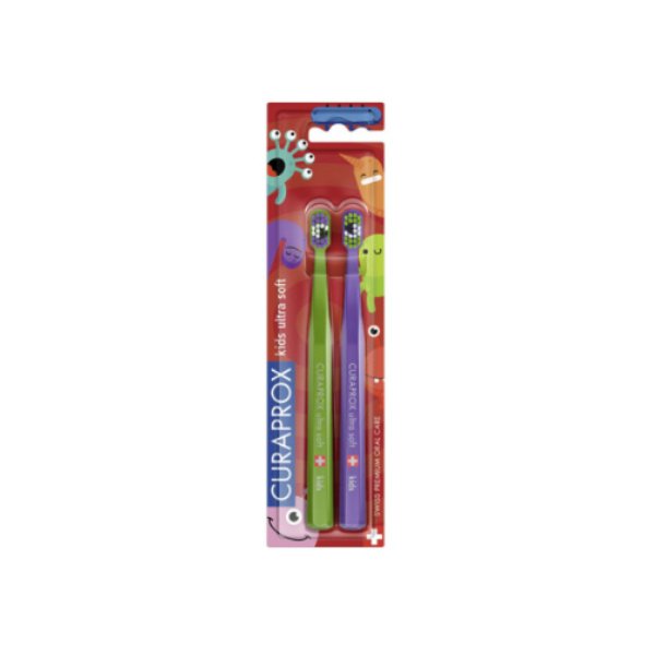 curaprox-kids-escova-dentes-little-bacteria-edition-2-unidades