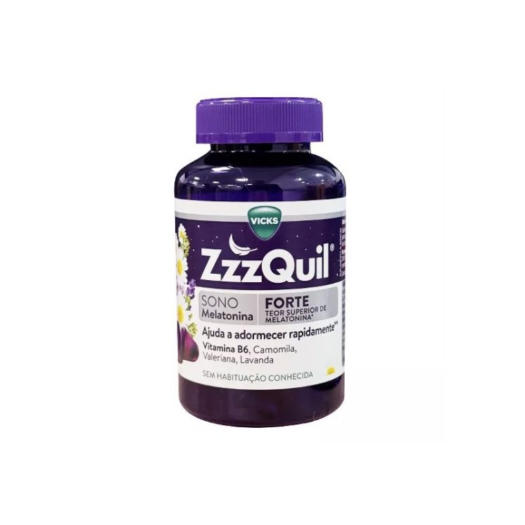 zzzquil-natura-gomas-melatonina-60-unidades Zzzquil sono forte