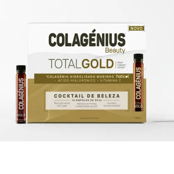 Colagenius Beauty Total Gold 14 ampolas 25 ml